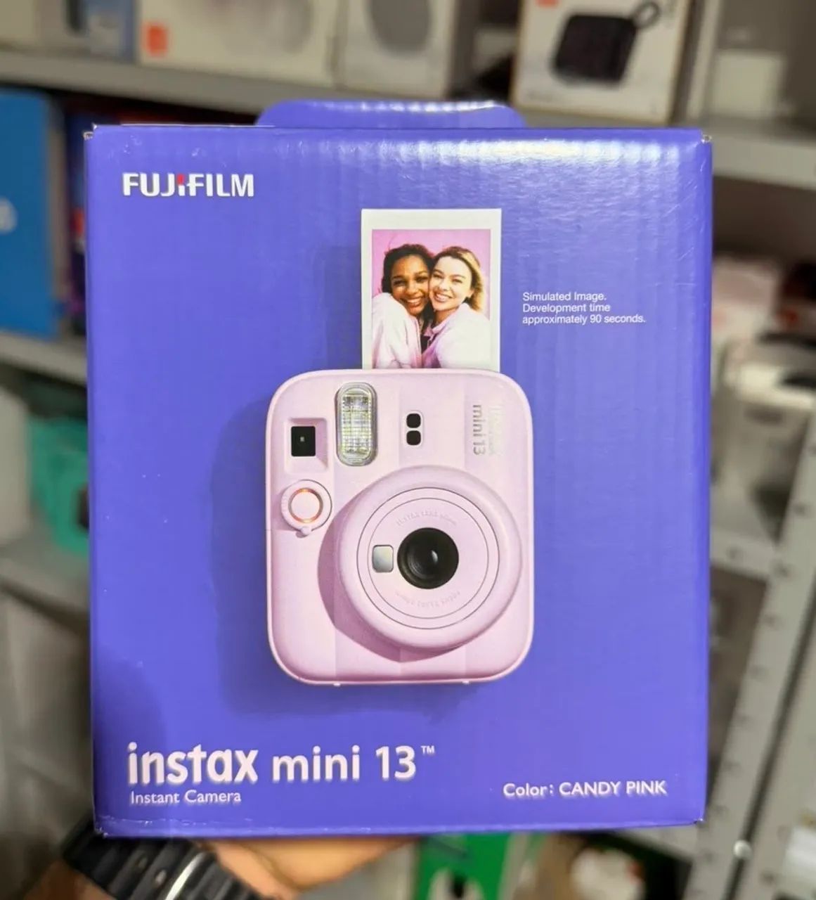 Câmera Instax Mini 13 Rosa Lançamento 