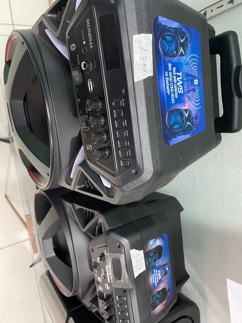 Vendo caixas de som, consulte os valores  - Foto 3