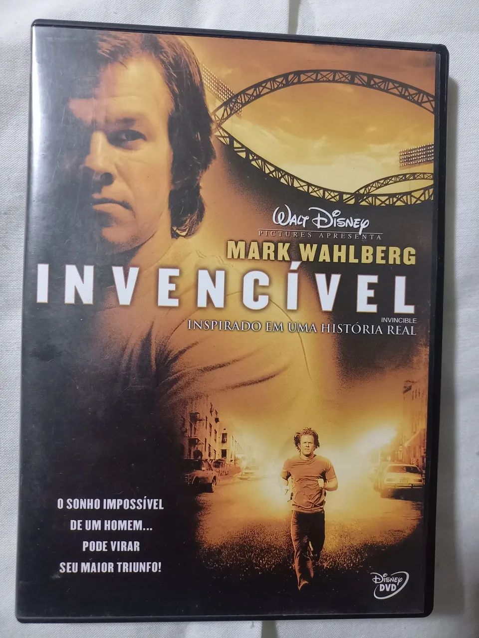 Dvd Invencível com Mark Wahlberg 