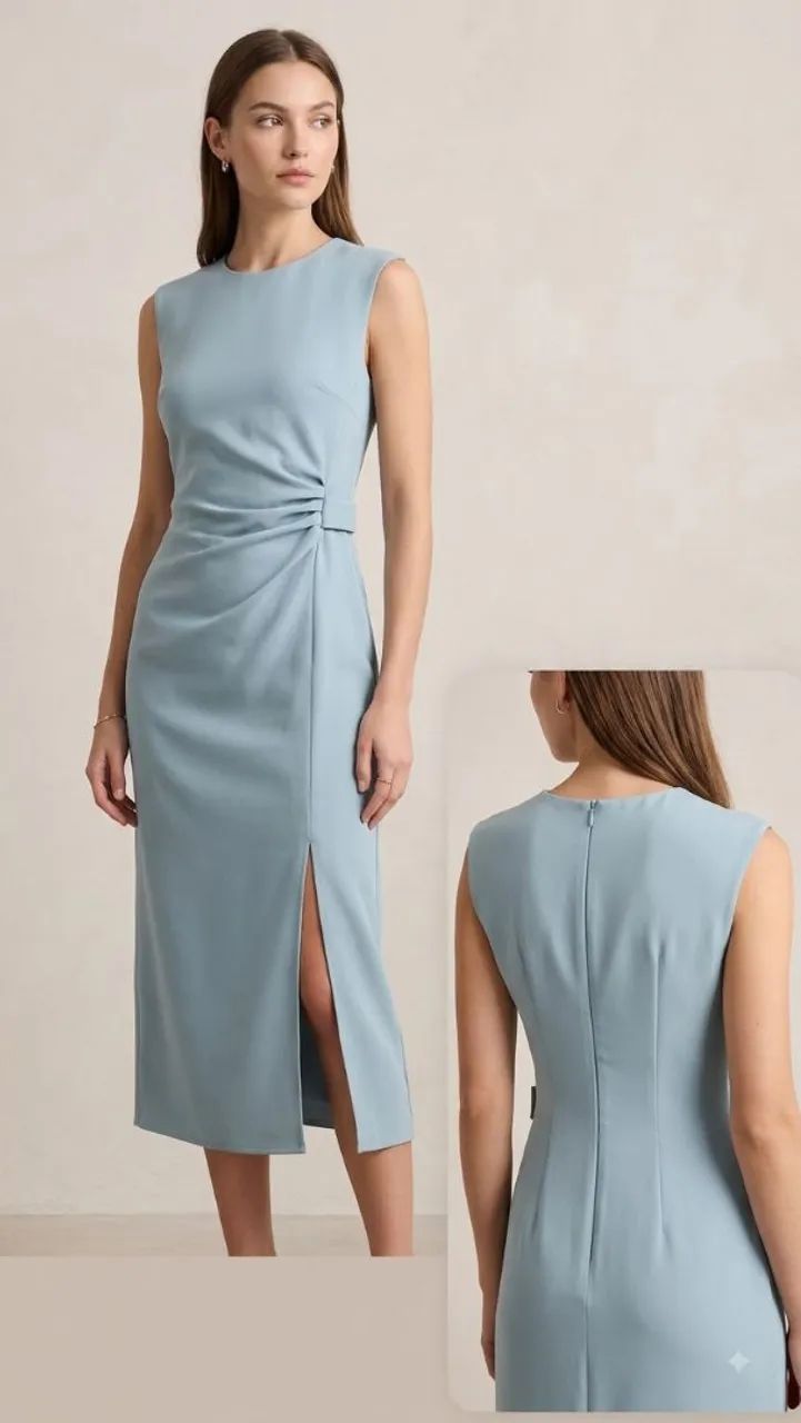 Vestido social midi - Foto 3