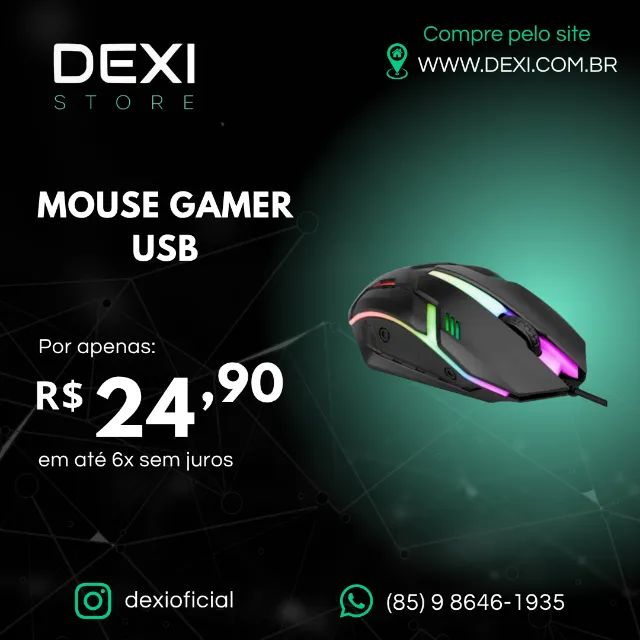 MOUSE GAMER USB
