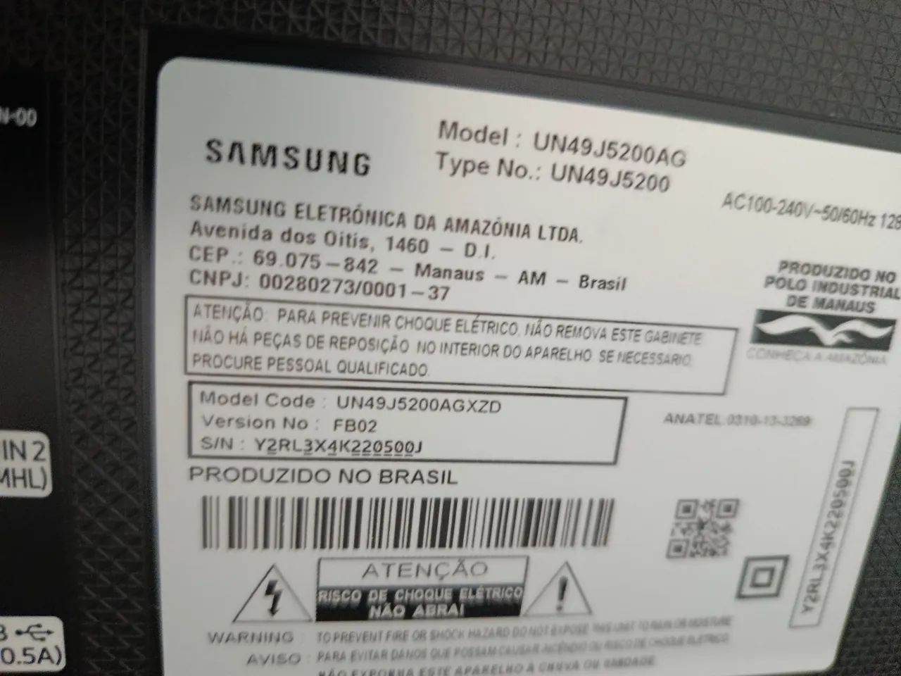 Tv Samsung tela quebrada  - Foto 4