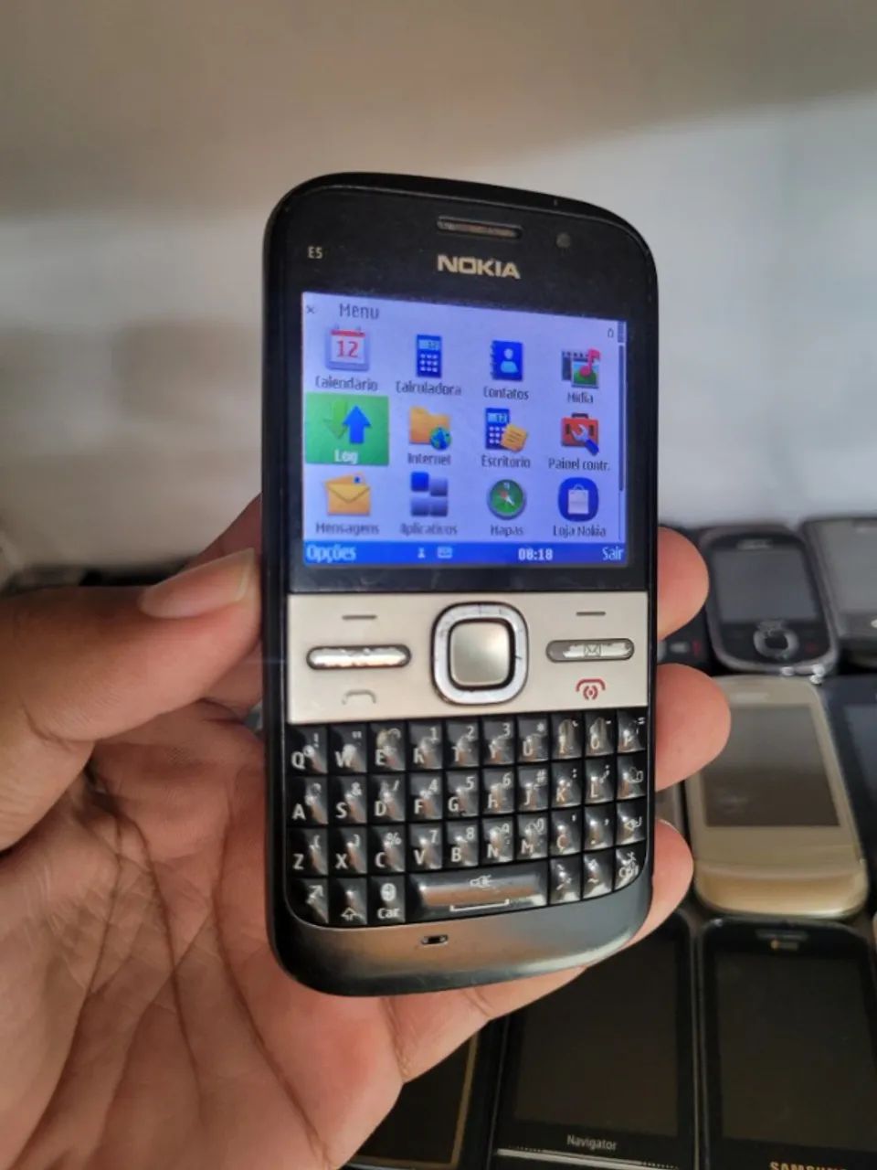 Nokia E5 Symbian Black - Clássico QWERTY Retrô - Item de Coleção - Foto 2