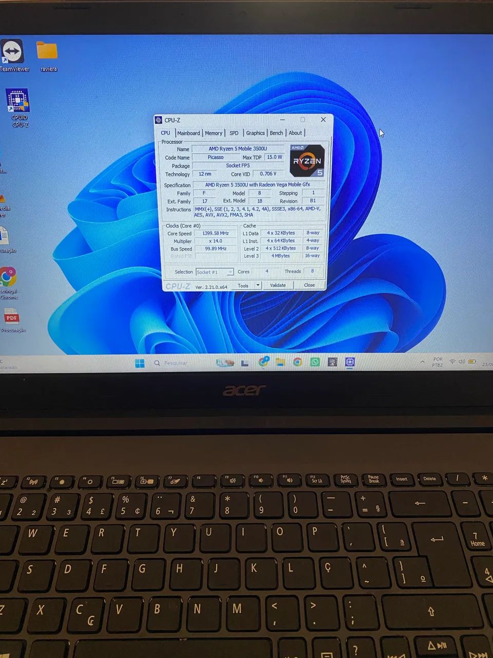 Vendo Notebook Acer Aspire 3 moderno - Foto 2