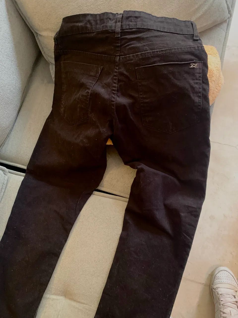 Calça jeans preta 1984 original 40 - Foto 2