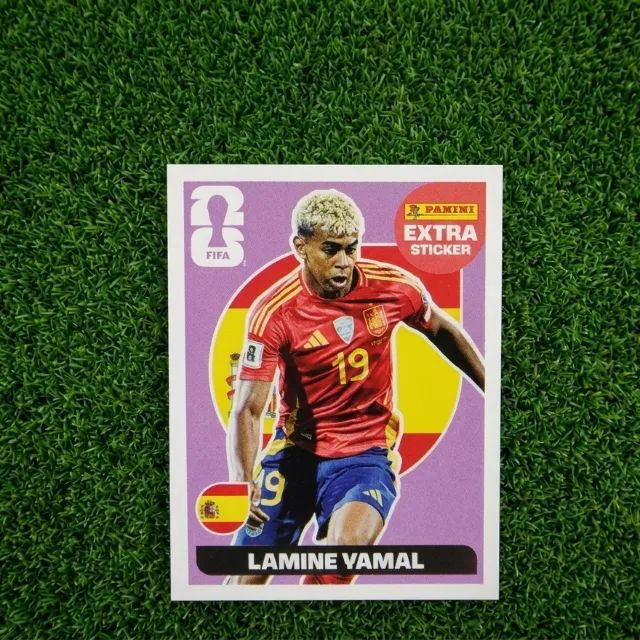 Figurinha Lamine Yamal Extra Legend Base - Foto 3