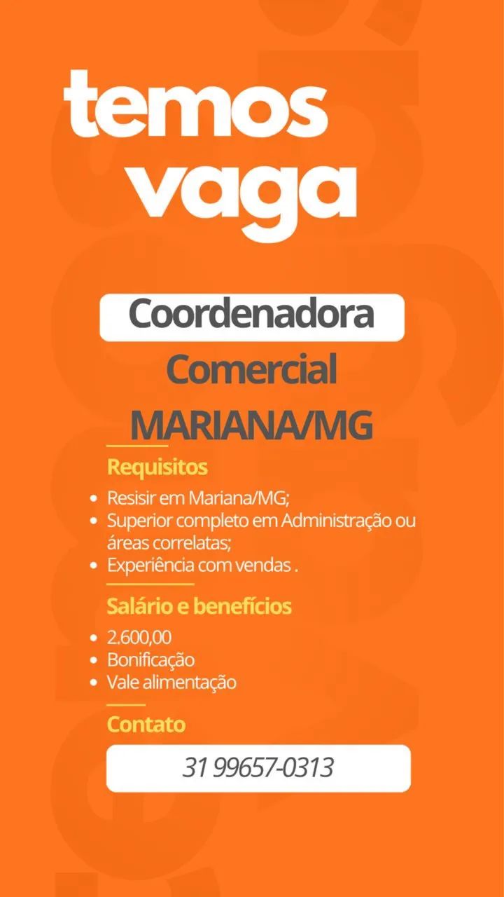 Vagas de emprego