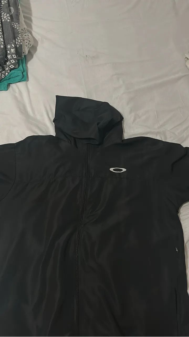 Corta Vento Oakley Preto - Impecável | Pouquíssimo Uso - Foto 2