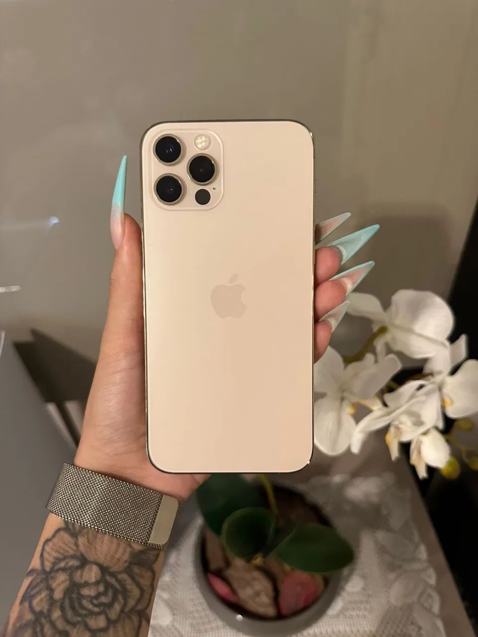 iPhone 12 Pro Gold IMPECÁVEL  - Foto 3