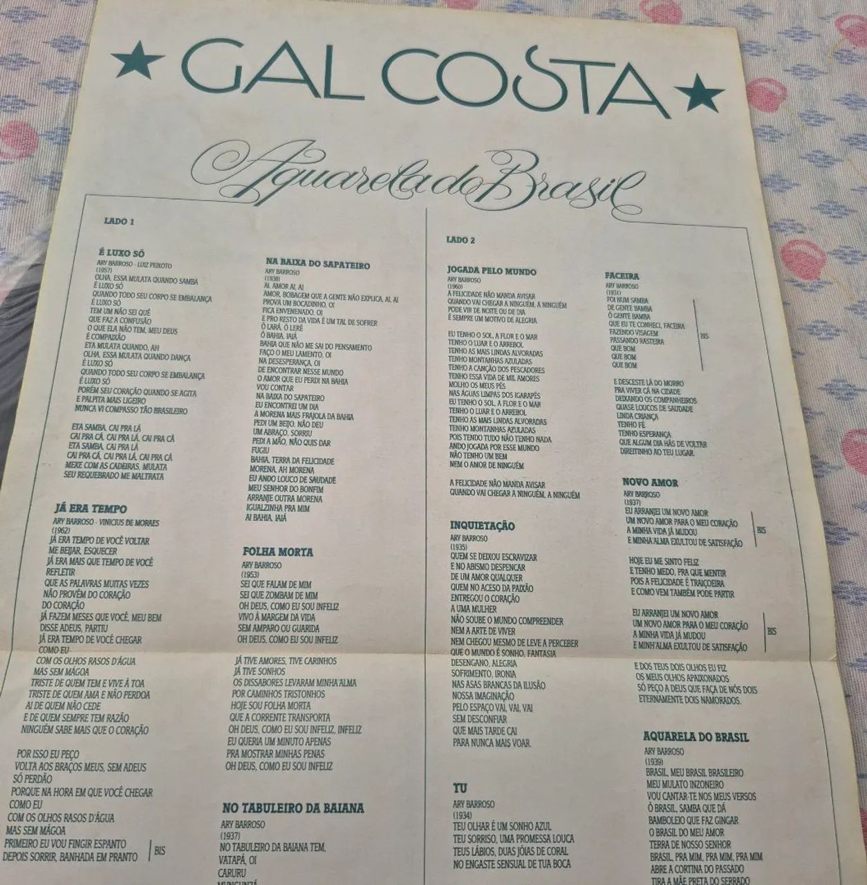 Aquarela do Brasil GalCosta - Foto 5
