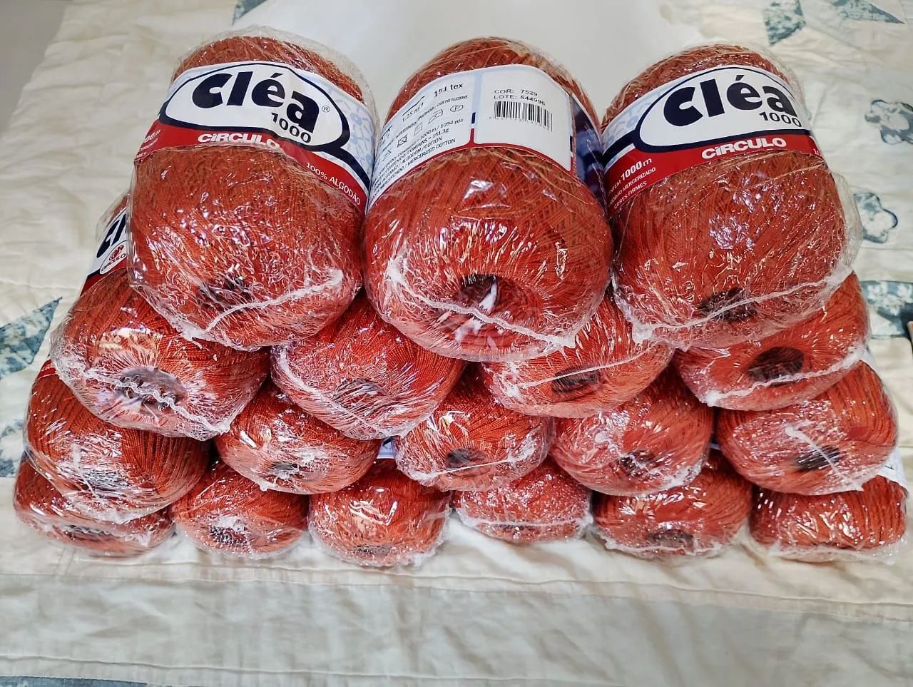  6 Linhas clea 1000 - cor 7529 - lote com 6  - Foto 2