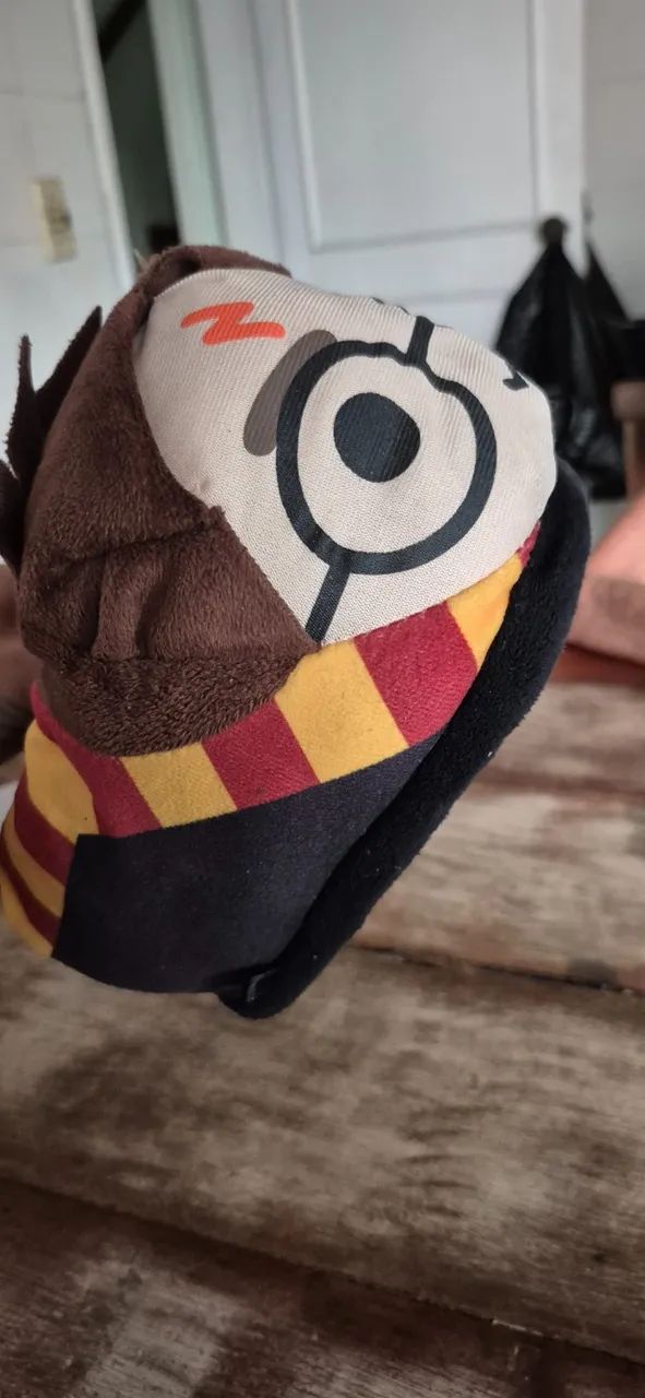 Harry Potter - Pantufa (tam 28-30) e Cachecol - Foto 5