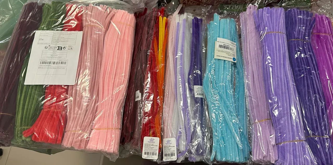 Hastes de chenille (limpador de cachimbo) - Foto 3