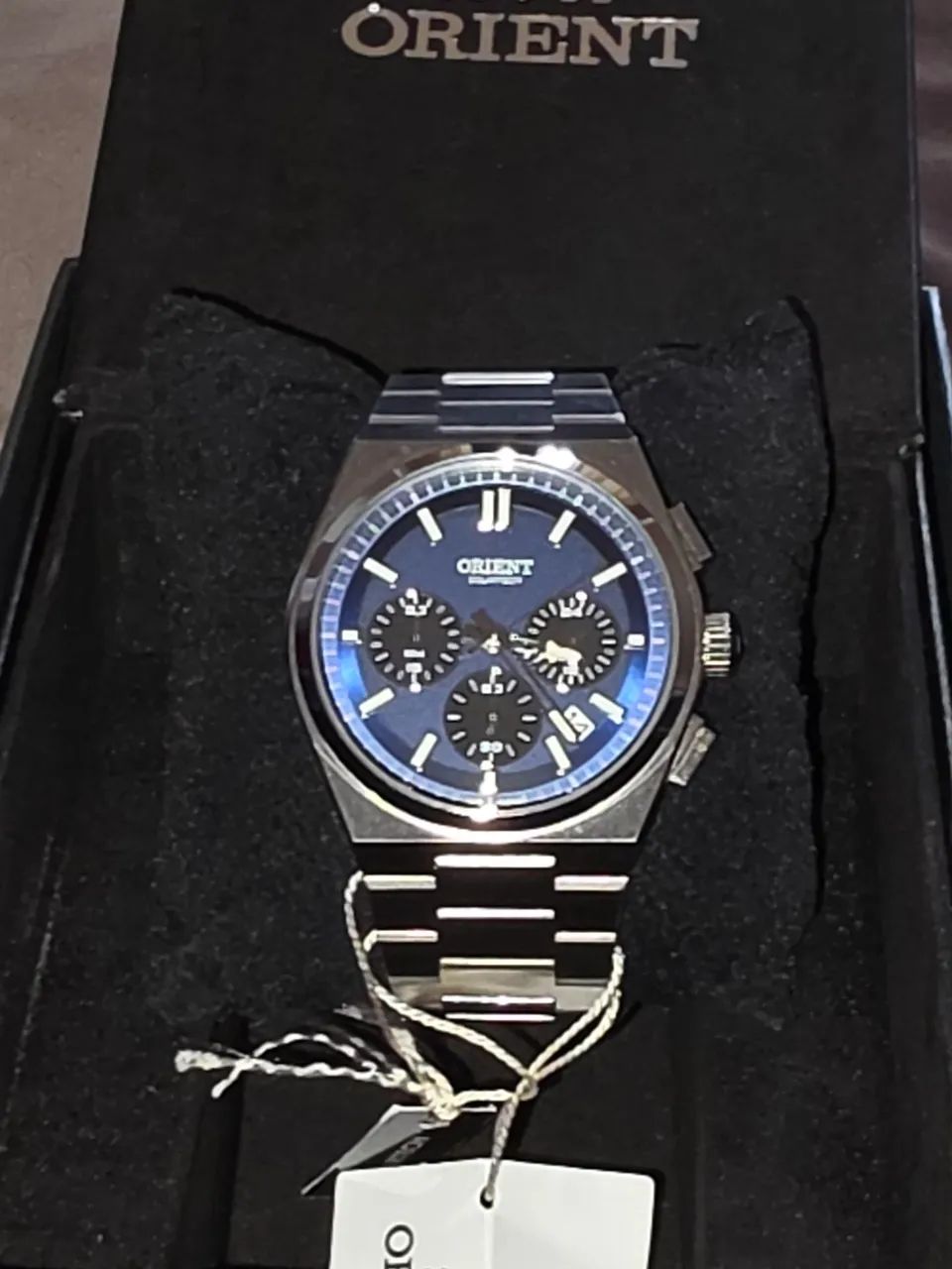 Relógio Orient PRX SolarTech Azul  - Foto 2