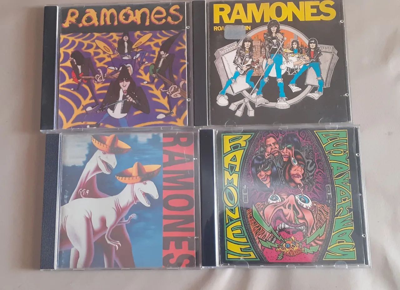 Ramones ,- Lote com 4 CDs - No Estado