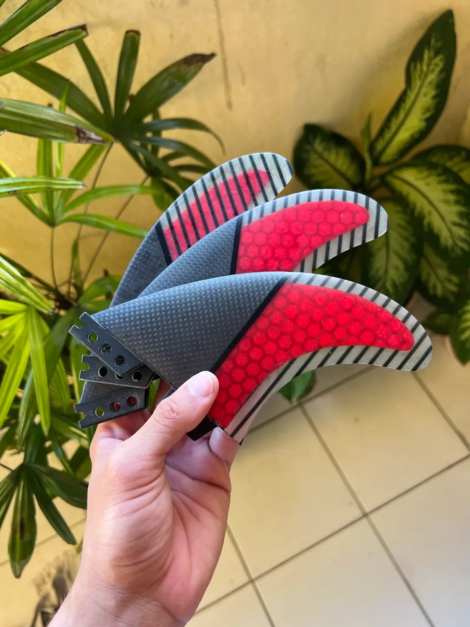 Quilhas de surf modelo fcs 2