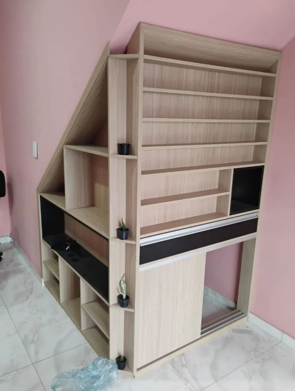 Acabamento para escada 