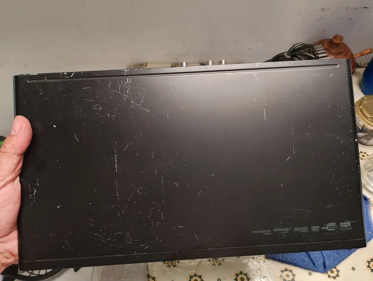 DVD Player DVP3520K Philips com entrada RCA - Foto 4