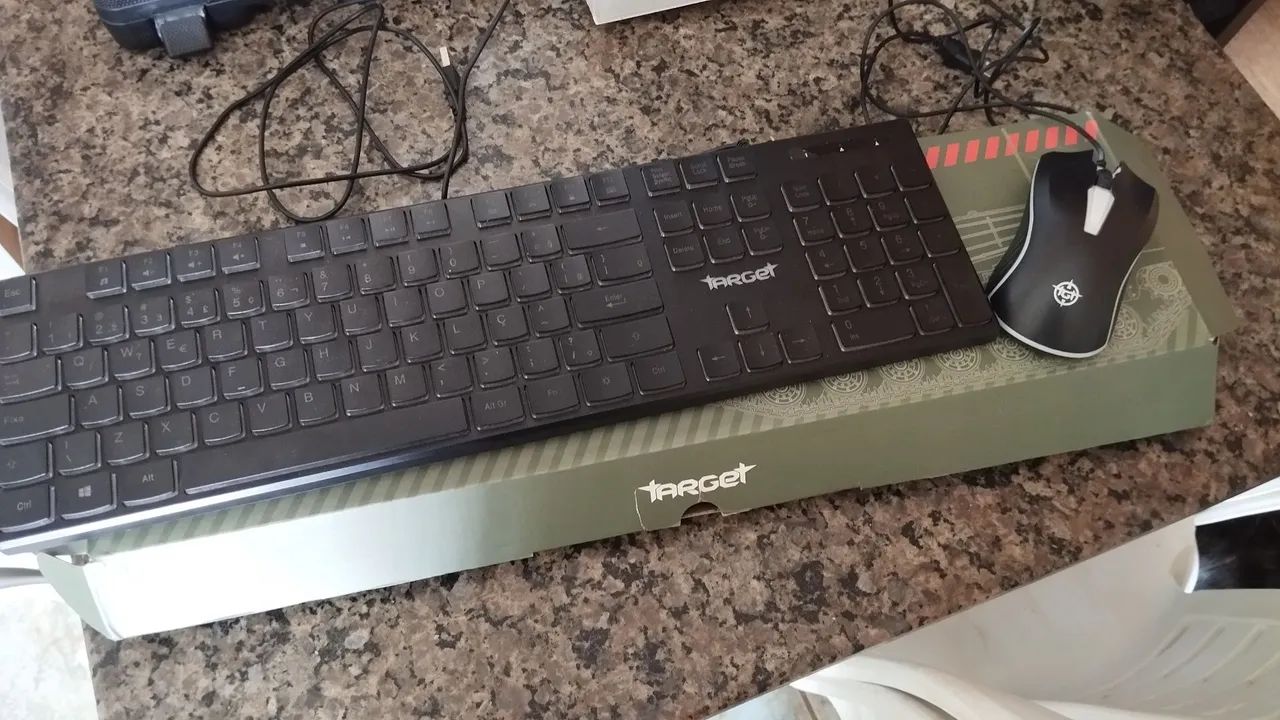 Mause e teclado novos 