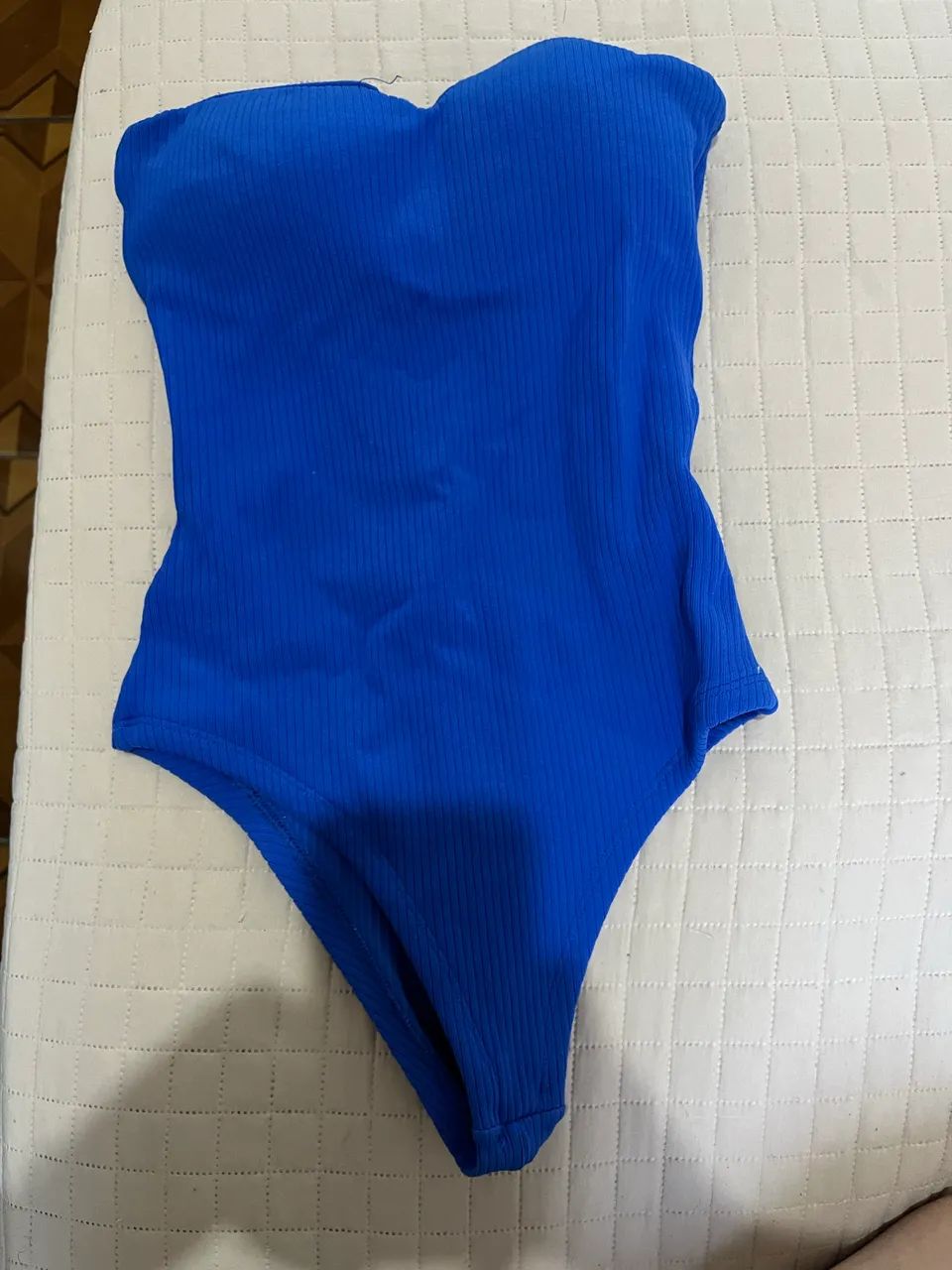 Body Azul Tomara que Caia - R$ 30 - Foto 3