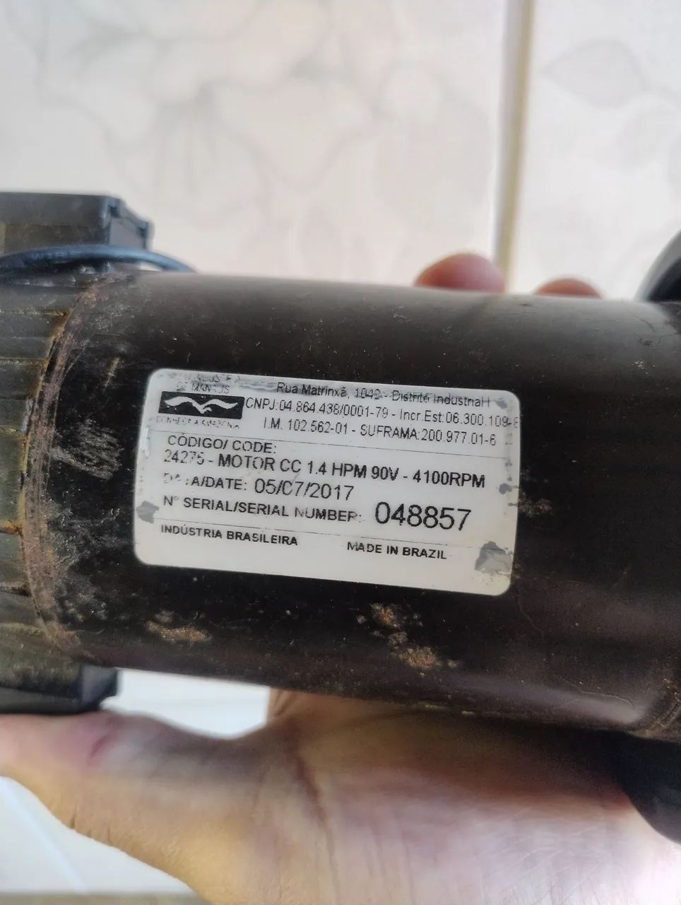 Motor CC 1.4 HPM 90V 4100RPM - Foto 2