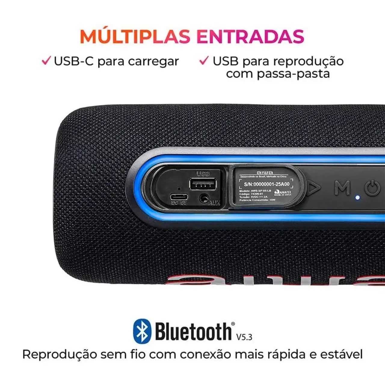 AIWA 30W+ IPX5 - Foto 2