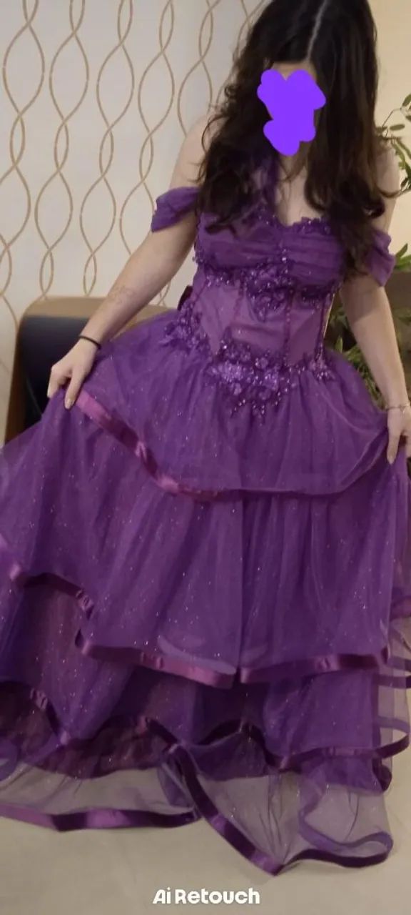 Vestido de debutante - roxo  - Foto 2
