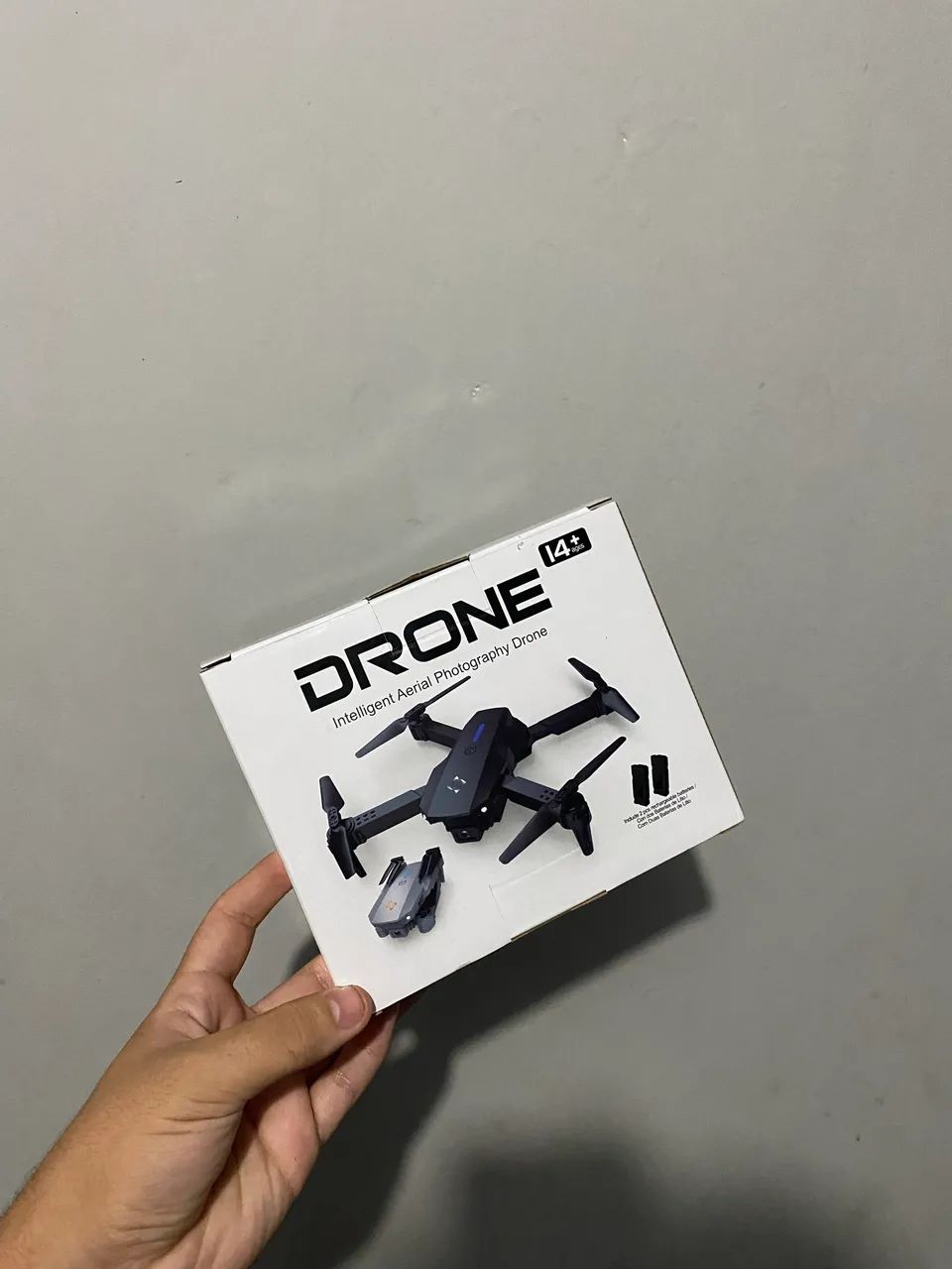 Drone Photography Pro - Câmera HD + 2 Baterias Inclusas (Novo)