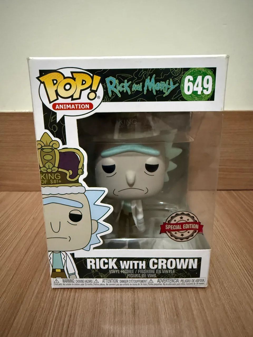 Funko Pop! Rick With Crown #649 - Foto 2