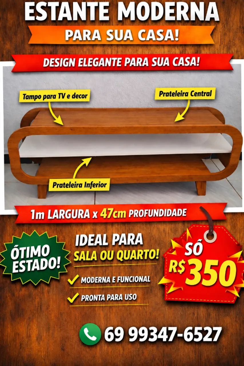 Estante moderna 