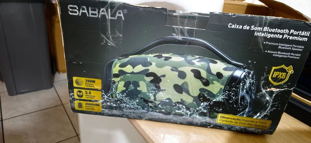 Caixa boobox sabala 