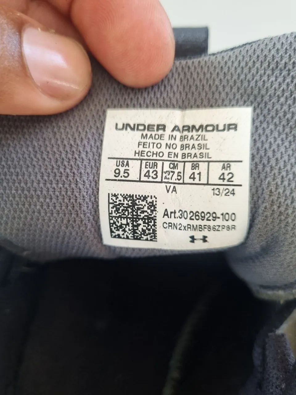 Tenis under armour Charged first tam 41 - Foto 5