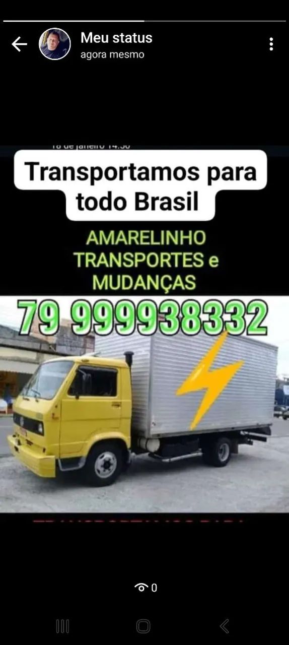 Mudança e montagem 