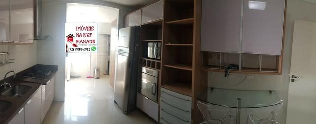 Villa Lobos 2 suítes 100% mobiliado mega suíte master (andar alto linda vista para o rio) - Foto 7