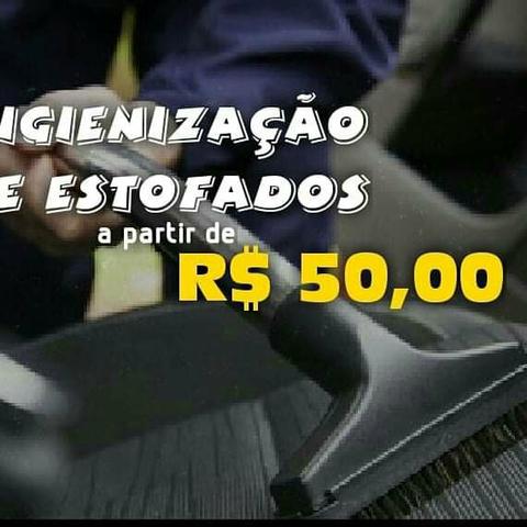 Higienização lavagem a seco