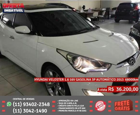 Hyundai branco veloster 16v gasolina 3p automático 2013 R$36299 68099km