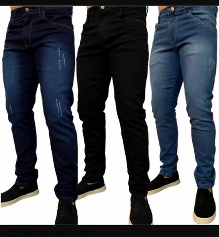 Calça jeans masculino 