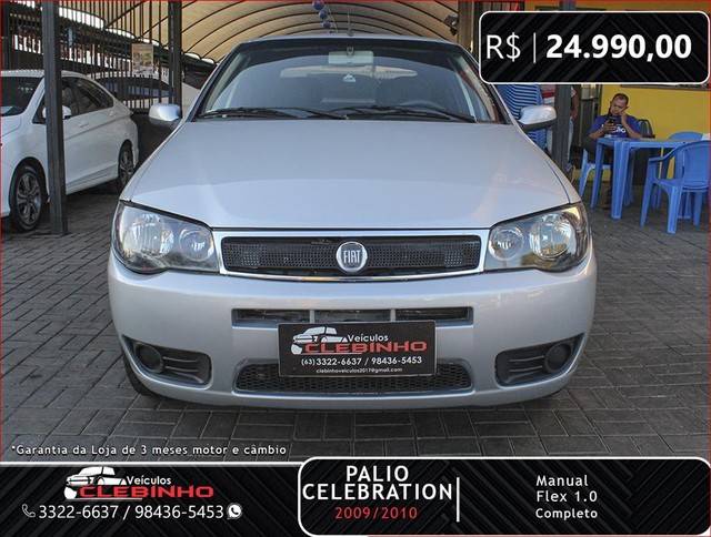 FIAT PALIO 1.0 MPI FIRE CELEBRATION 8V FLEX 4P MANUAL