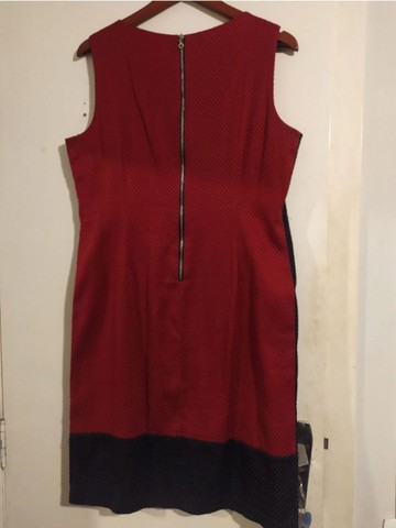 Vestido bordô 44/46 - Foto 3