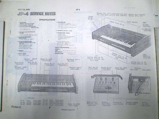 Esquemas de teclados antigos. - Cód. 372 - - Foto 3