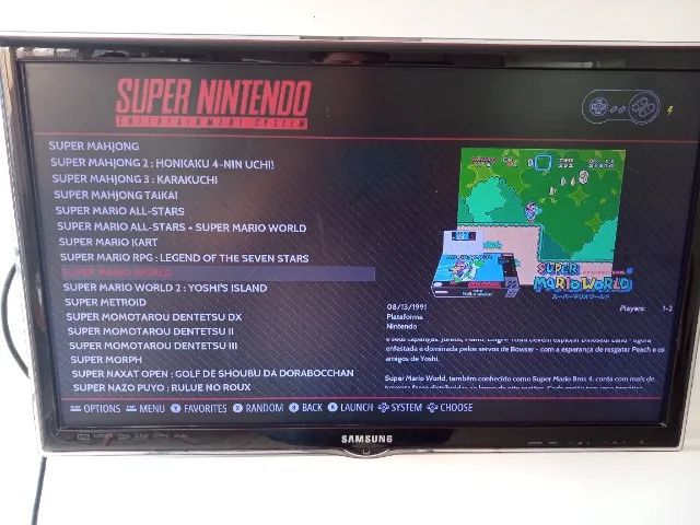 Multi Jogos RaspBerry Pi3, 64GB, Retropie, Controle Ps3 Sem Fio, Jogos de  SNES, PS1, NeoG - Videogames - Novo Mundo, Uberlândia 1252393056