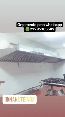 Coifa inox , ilha , parede coifas - Foto 4