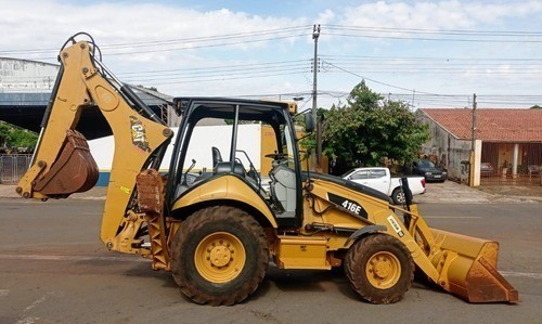 Retro Escavadeira CAT 416E Ano 2014