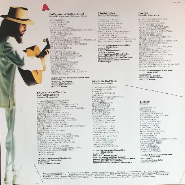 Disco LP Vinil Oswaldo Montenegro - Foto 3