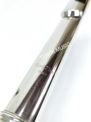 Flauta Transversal Pearl Flute 795 Profissional pé em Si - Foto 2