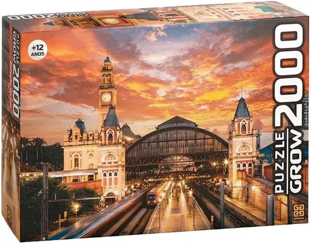 Quebra Cabeça 2000 peças - Estação da Luz