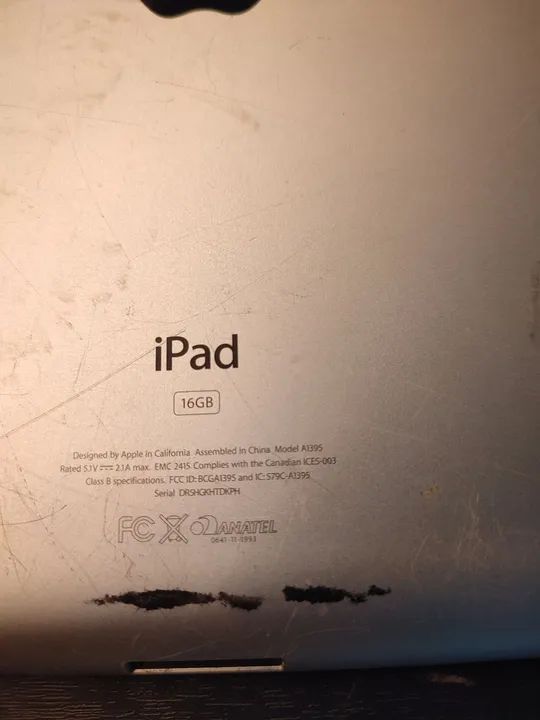 iPad 2 com tela trincada - Foto 3