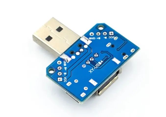 Adaptador 2.54mm 5pin Fêmea Conector B Tipo Usb2.0 Pcb Conversor Usb Arduino COD-AM448  - Foto 3