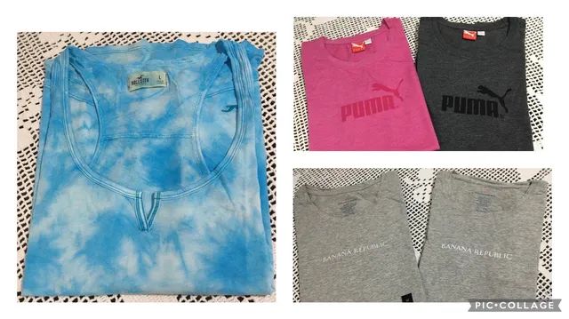 CAMISETAS FEMININAS PUMA - NOVAS E ORIGINAIS