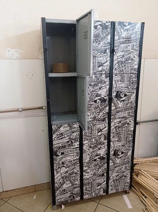 Armário de aço  organizador e funcionário  - Foto 2